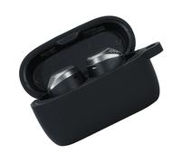 INF protettiva con portachiavi copertura protettiva per Jabra Elite 75T, Nero