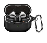 INF protettiva in silicone Copertura protettiva per Samsung Galaxy Buds3/Buds3 Pro, Nero