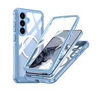 INF protettiva robusta Custodia per cellulare per Samsung Galaxy S25 Ultra, Blu/Blu marino