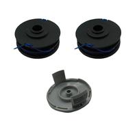 INF Set di testine per decespugliatore compatibile con RYOBI RLT4027, include 2 bobine RAC123 e 1 copertura RAC122
