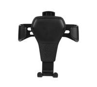 INF Supporto universale per cellulare da auto, nero, per griglia di ventilazione, design a gravità con funzionamento con una sola mano, stabile e antigraffio, facile da montare senza attrezzi con