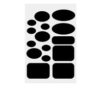 INF Toppe autoadesive impermeabili per la riparazione di vestiti 15 pezzi