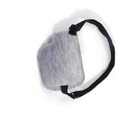 INF Visiera 3D per occhio, maschera regolabile a un occhio, morbida seta lattea e spugna altamente elastica, schermatura completa della luce, seduta ergonomica per adulti e bambini