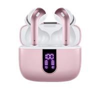 INF wireless con microfono e controllo touch Rosa AURICOLARI WIRELESS, rosa