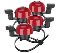 Infactory Campanello per Dita: Set da 4 Campanello per Le Dita, Ø 36 mm, Regolabile Individualmente (campanelli Sport, a Mano Sport)