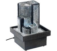 infactory Fontana da interno Himmelstreppe con pompa e LED, 18 cm