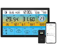 infactory igrometro: Stazione meteorologica wireless, Wi-Fi, Sensore esterno (st
