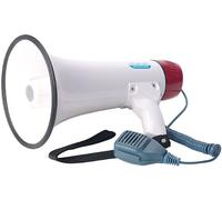 Infactory Megafono direzionale: Megafono Deluxe 25 Watt (Compatto megafono, Borse Whisper, Tromba)
