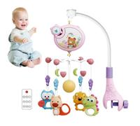Infant Mobile - Rotating Musical Crib, Automatic Cot Toy With Soothing