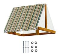 Infantil - Repuesto Toldo 43x90 Pulgadas, Cubierta Impermeable | Sombreado Exterior Para Patio Jardín Hogar Pergola Gazebo Protección Sol