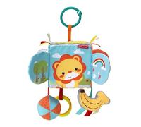 Infantino Big Top Discovery - Cubo sensoriale per Bambini, Giocattolo educativo interattivo, con Specchio, Anelli e Palla, Senza BPA, per Bambini e Bambini di 3+ Mesi