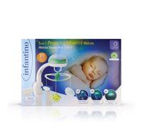 infantino giostrina musicale con proiettore 3 in 1 verde