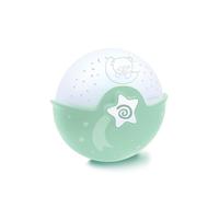 Infantino Luce Rilassante e Proiettore - Luce Notturna con Clip per Culla con Design Grow-with-Me, Proiettore Notte Stellata e Luce da Tavolo con Melodie Integrate e Sensori Sonori, Salvia