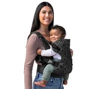 Infantino Marsupio Neonato 4-in-1 Flip Advanced, Marsupio Ergonomico e Convertibile, Trasporto Frontale e Dorsale, Cinghie Regolabili per Bambini da 3,6 a 14,5 kg, Leopardo Grigio