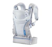 Infantino Staycool - Trasportino convertibile 4 in 1, design ergonomico per neonati e bambini, 3,6-18,1 kg, con tasca portaoggetti, grigio