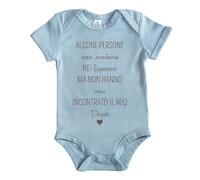 Infants - Body Neonato con Dedica speciale - Idea Regalo Prima festa del papà - Cotone - Facile da Togliere - Annuncio Gravidanza e Nascita