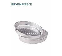 INFARINAPESCE Alluminio Ø cm 40 SETACCIO Infarina Passa Farina Pentole Agnelli