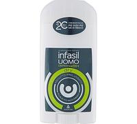 INFASIL 12 PEZZI - DEO STICK UOMO DRY ML.40 cura casa e persona