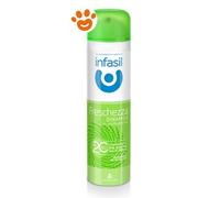 Infasil Deodorante Spray Freschezza Dinamica con Molecola 2C, Betaciclodestrina, Senza Alcol e con Antibatterico, Efficace Fino a 24h, 150 ml