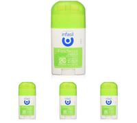 Infasil Freschezza Dinamica, Deodorante Stick con Antibatterico e Molecola 2C, Efficace Fino a 24H, Deodorante Senza Alcool, 50 ml (Confezione da 4)