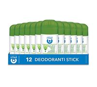 Infasil Neutro Sensazioni Naturali, Deodorante Stick Antimacchia Senza Sali di Alluminio, Efficace fino a 24H, Fragranza con Olio Essenziale, Delicato sulla Pelle, 12 Deodoranti da 50 ml