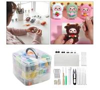 Infeltrimento Ad ago Kit Aghi Feltro Strumenti di Lavoro In Schiuma Pad A