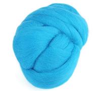 Infeltrimento lana colorata ago infeltrimento lana fibra roving filato di lana roving per ago infeltrimento filatura a mano progetti artigianali fai da te(blu)