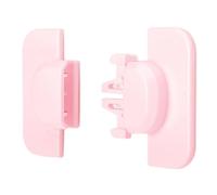 Infent safeguards - Nursery Limiter Stopper, Magnetic Bracket Fixture, 2.52 Inches Suction Grip baricade Seal | Intercept Bond Zone Protection Module, Wardrobe Cabinet Alternative