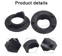 Inferiore Gomma Bobina Molla Sedile 2pcs 52748-SNA-A02 Nero Auto Accessori Per