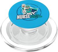 Infermiera Alimentato Da Caffè E Caos Superhero RN PopSockets PopGrip per MagSafe