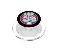 Infermiera Che Si Prende Cura Degli Elefanti PopSockets PopGrip per MagSafe