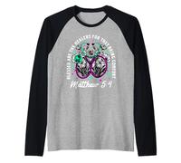 Infermiera cristiana Studente di infermieristica Beati Maglia con Maniche Raglan