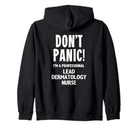 Infermiera di dermatologia Piombo Felpa con Cappuccio