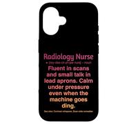Infermiera di radiologia Custodia per iPhone 16