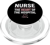 Infermiera Il Cuore Dell'ospedale Assistenza Sanitaria Clinica Infermiera PopSockets PopGrip per MagSafe
