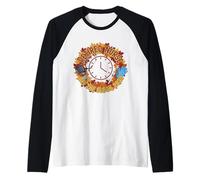 Infermiera in Pensione Autunno Design off The Clock Maglia con Maniche Raglan