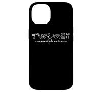 Infermiera neonatale Caring Heartbeat Lifeline Art Custodia per iPhone 14