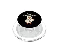 Infermiera Oca Caffè Fuori Da Fare Infermiera Cose Umorismo PopSockets PopGrip per MagSafe
