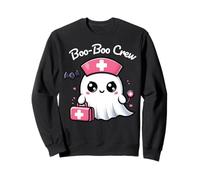 Infermiera pediatrica Fantasma Carina Kawaii Halloween Felpa