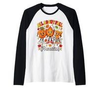 Infermiera Tutto sulla prevenzione delle Cadute Divertimento Ringraziamento Infermieristica Maglia con Maniche Raglan
