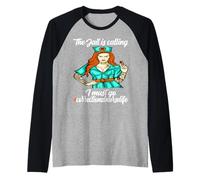 Infermiere Correzionale Il carcere mi chiama, devo andare. Maglia con Maniche Raglan