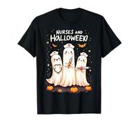 Infermieri Halloweek Zucca Fantasmi Sanità Maglietta