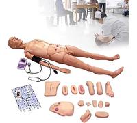 Infermieristica completa, Formazione sulla misurazione della pressione arteriosa del braccio, Simulatore di RCP, Manichino umano a grandezza naturale per la Formazione Infermieristica(170CM)