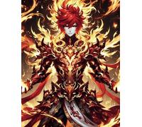 Infernal Sovereign: College Ruled Lined Notebook with Fiery Fantasy God Cover: Designed for School, Journaling, and Everyday Writing | 8.5 x 11 in | ... 34 College Ruled Lines | Bold Matching Cover