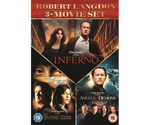 Inferno, Angels and Demons and The Da Vinci Code (DVD)