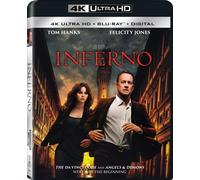 Inferno (Blu-ray) Tom Hanks Felicity Jones Irrfan Khan Omar Sy Ben Foster