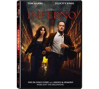 Inferno (DVD) Tom Hanks Felicity Jones Irrfan Khan Omar Sy Ben Foster