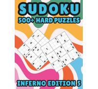 Inferno Edition Puzzle Book 5. Super Hard Brain Teasers for Adults & Teens: 500+ Super Hard Brain Teasers, Logic Puzzles & Mind Games | 9 Puzzles Per ... Challenge for Teens & Adults | Large print