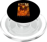 Inferno Memling demone fuoco terrore Lucifero scuro Satana PopSockets PopGrip per MagSafe