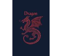 Inferno Scale Dragon: Red Dragon Notebook | Dark Fantasy Journal | Mythical Creature Cover